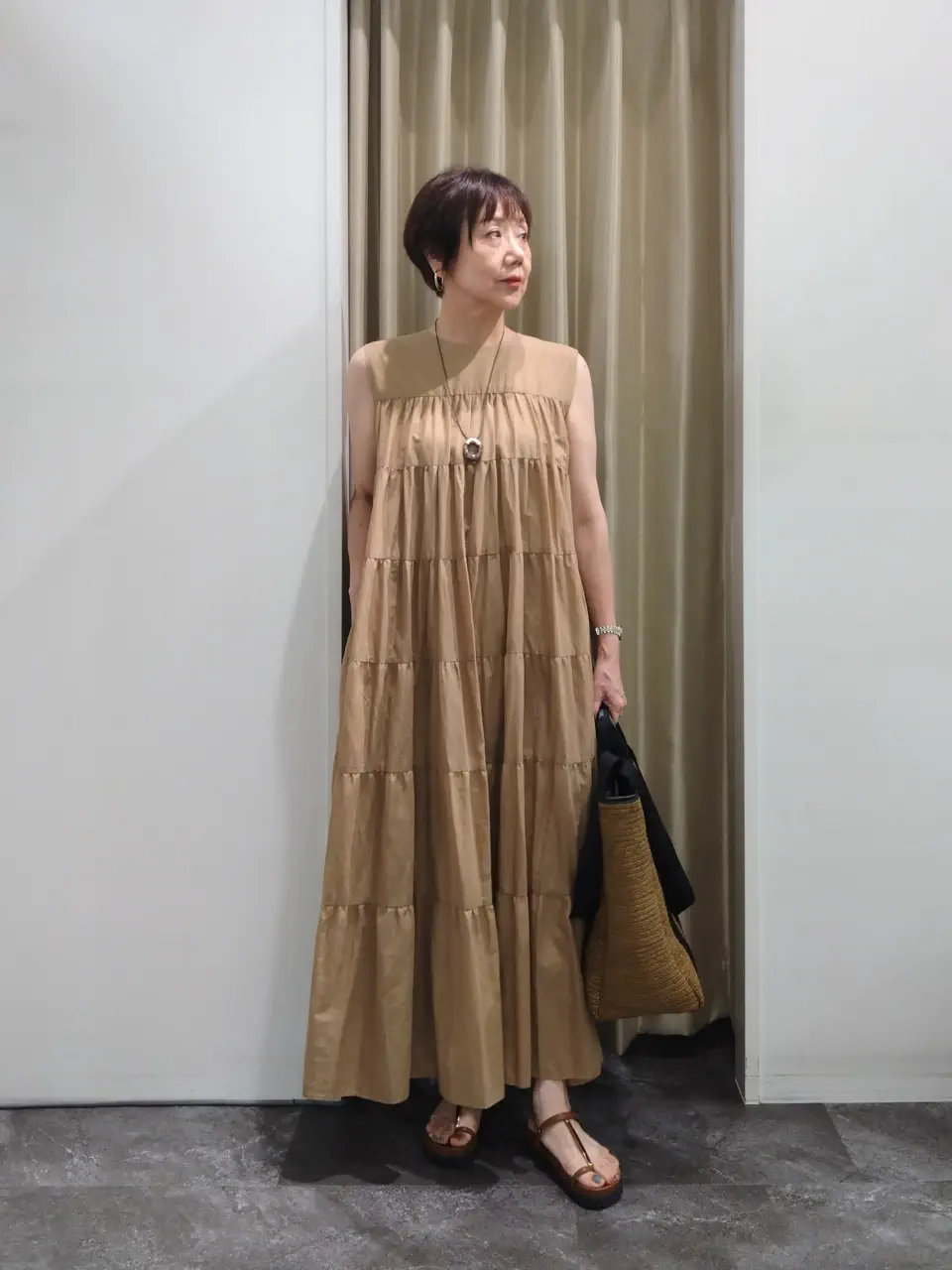 自由区 鶴田 コーディネート画像