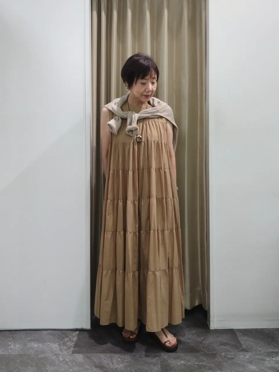 自由区 鶴田 コーディネート画像