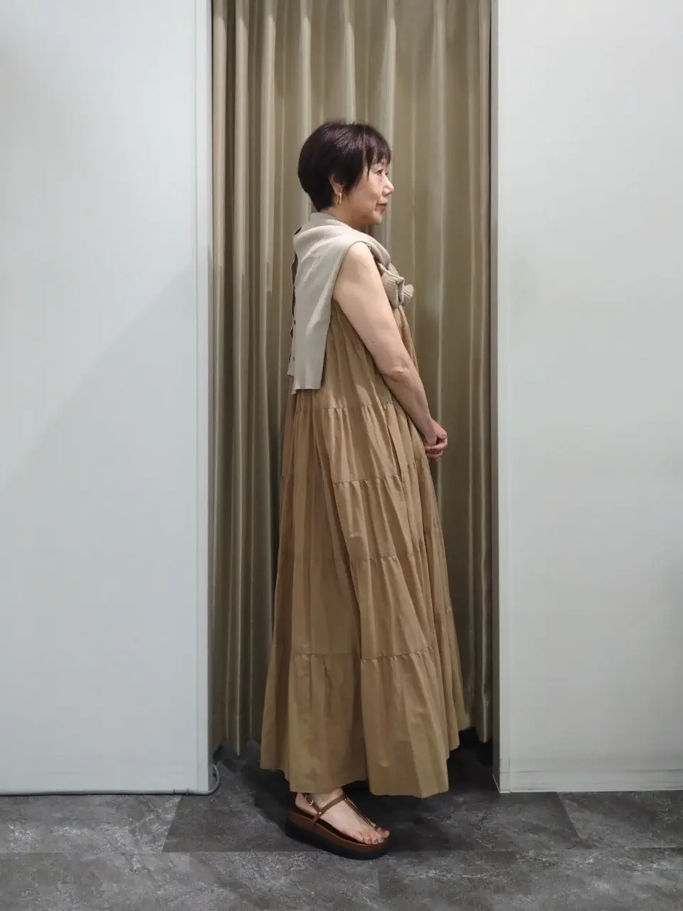 自由区 鶴田 コーディネート画像