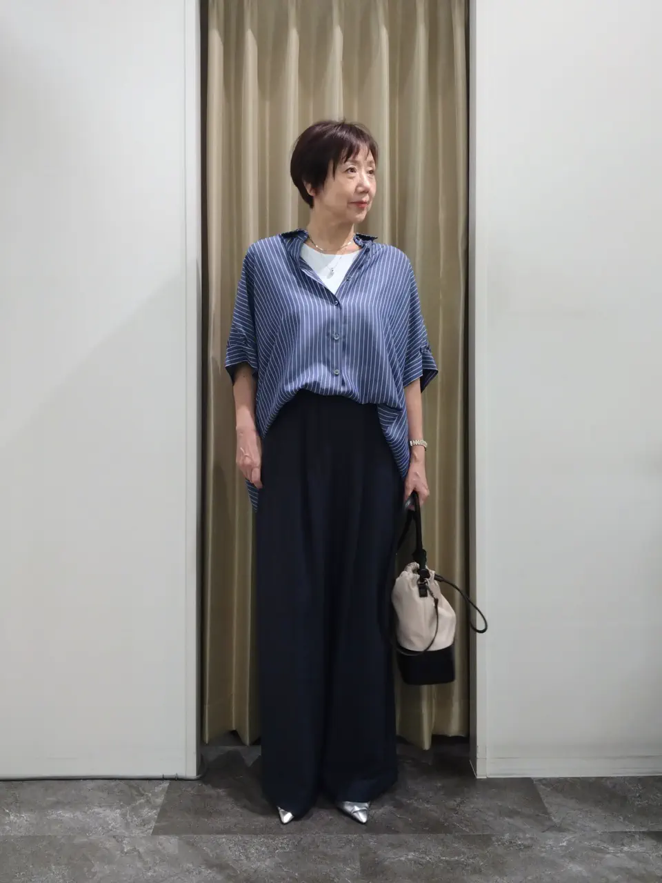 自由区 鶴田 コーディネート画像