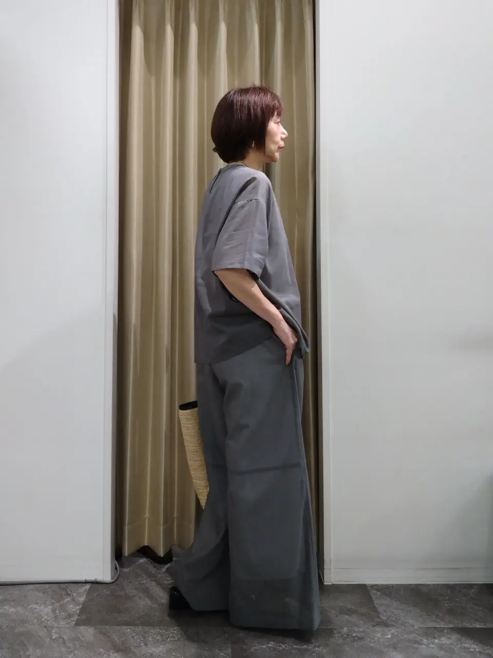 自由区 鶴田 コーディネート画像