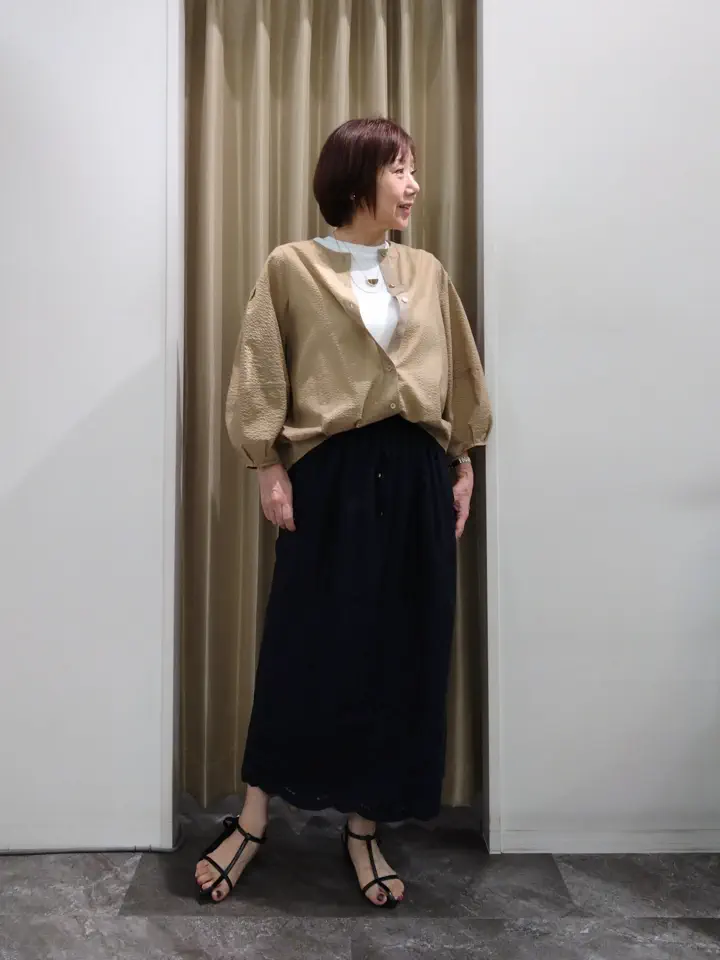 自由区 鶴田 コーディネート画像