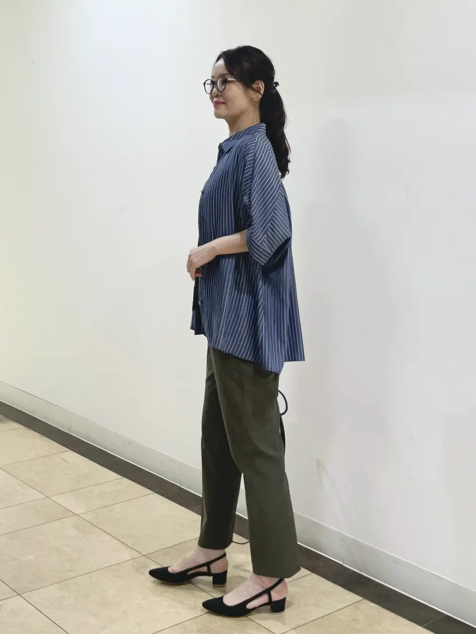 自由区 永石 コーディネート画像