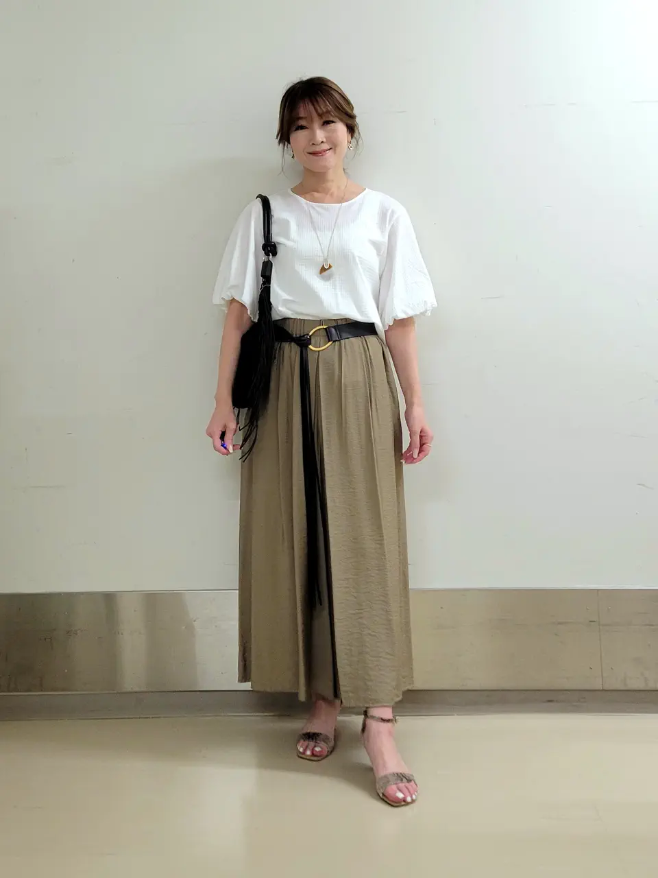 自由区 濱地 コーディネート画像