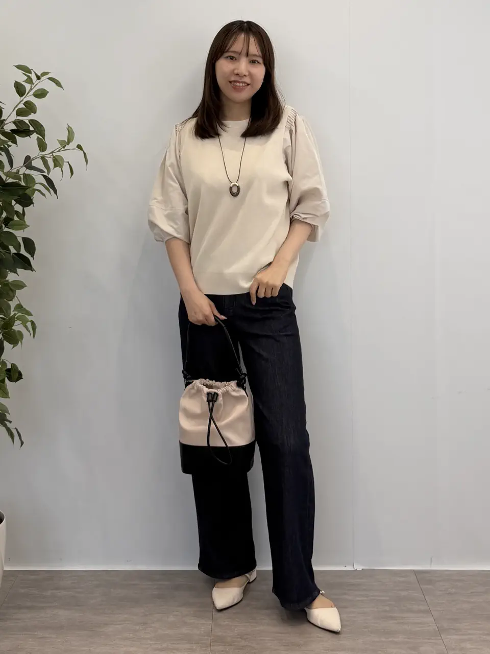自由区 森川 コーディネート画像