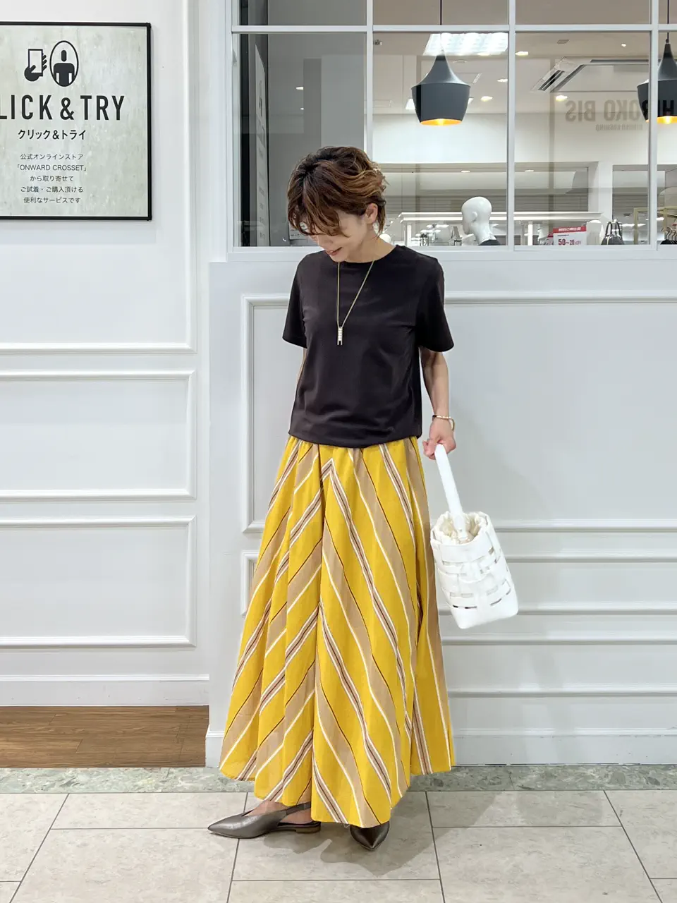 自由区 hazuki コーディネート画像