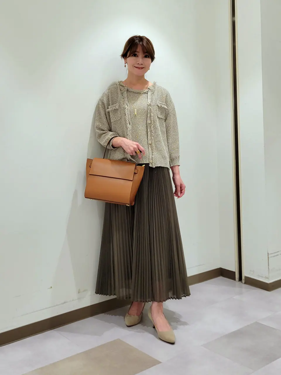 自由区 濱地 コーディネート画像