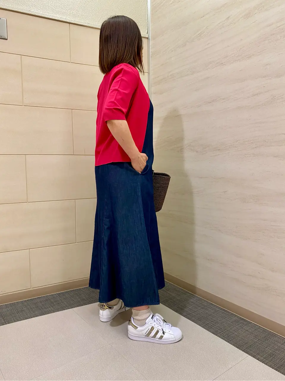 自由区 古閑 コーディネート画像