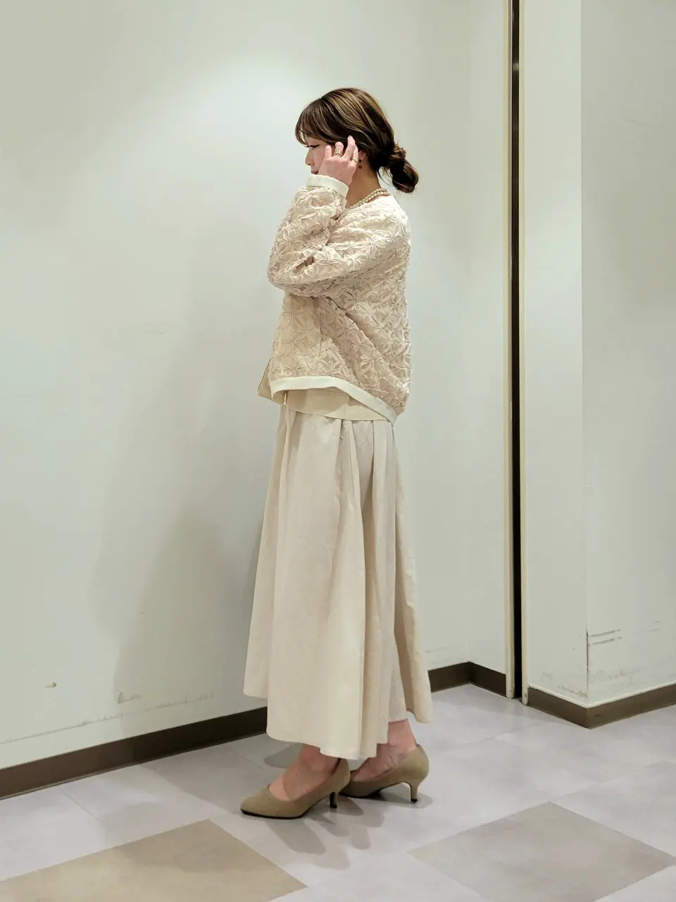 自由区 濱地 コーディネート画像