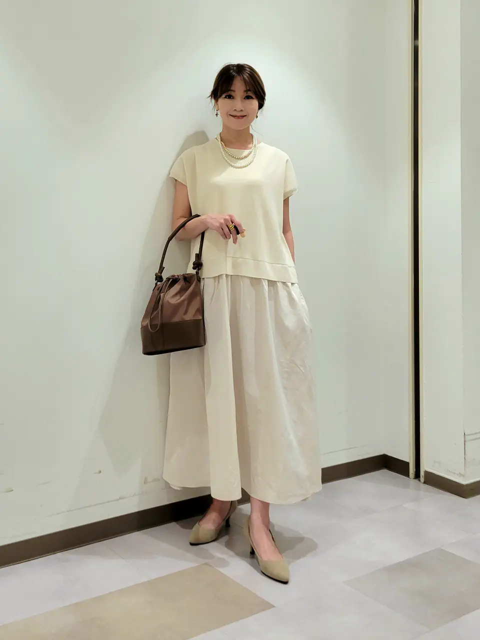 自由区 濱地 コーディネート画像