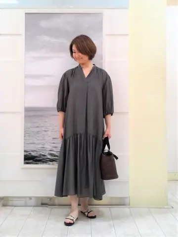 自由区 中鉢 コーディネート画像