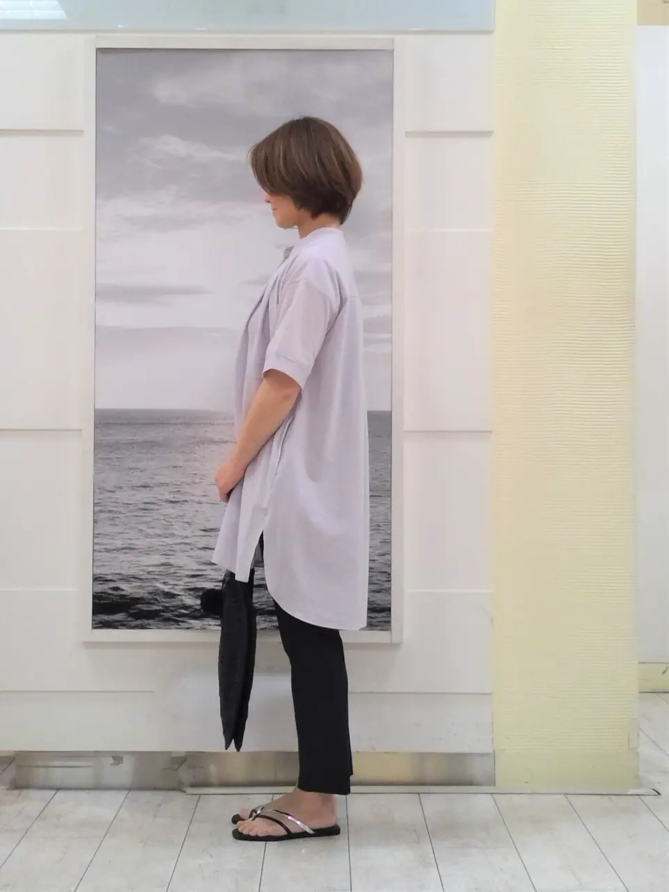 自由区 中鉢 コーディネート画像