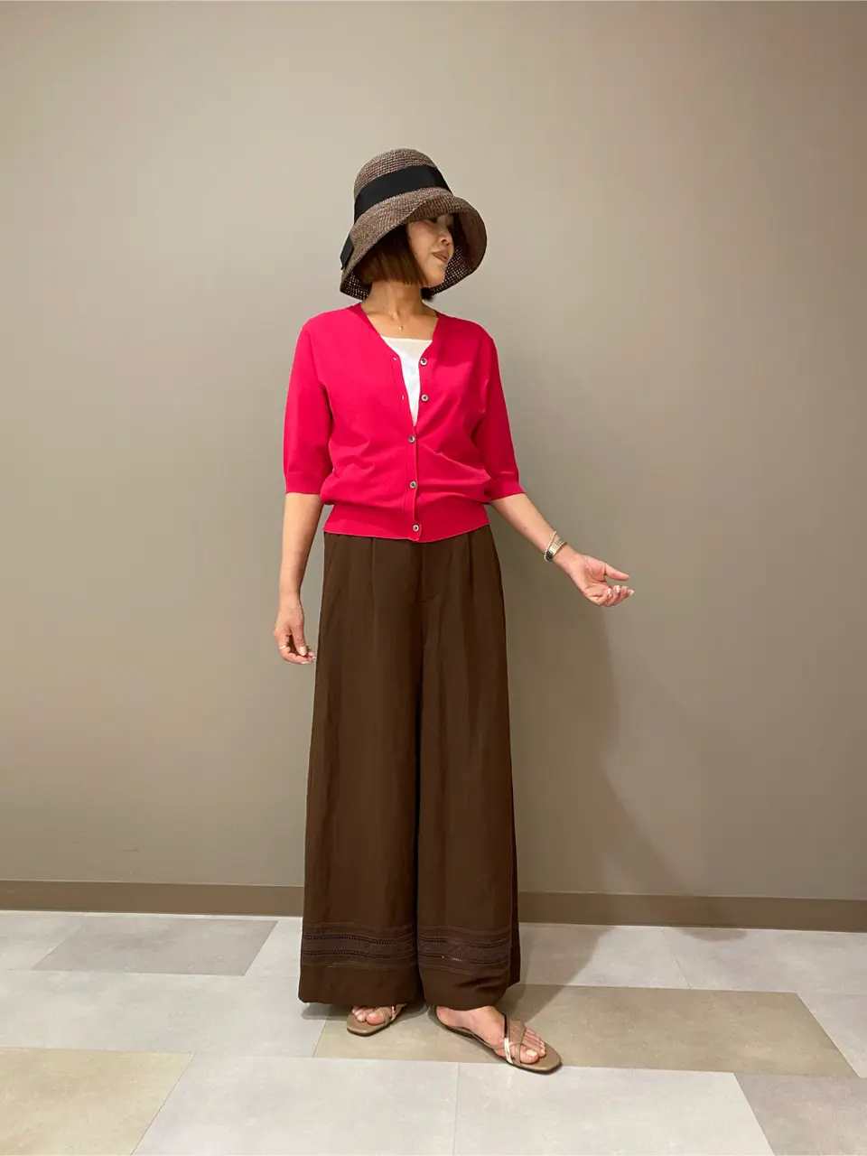 自由区 yamanouchi コーディネート画像