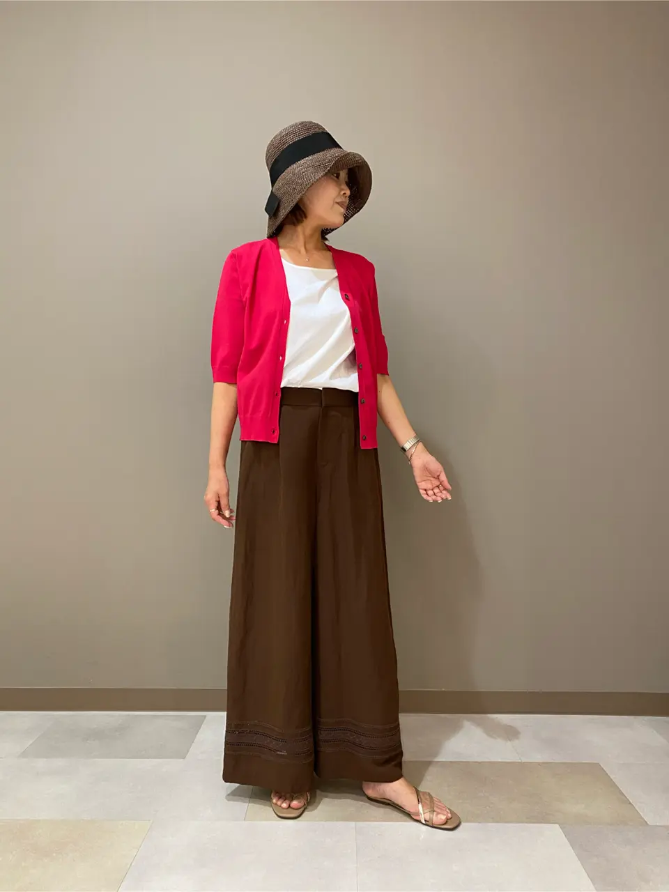 自由区 yamanouchi コーディネート画像