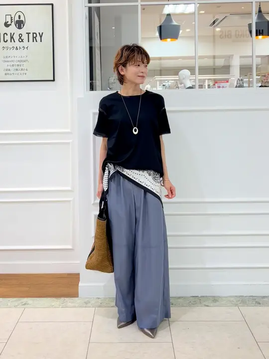 自由区 hazuki コーディネート画像