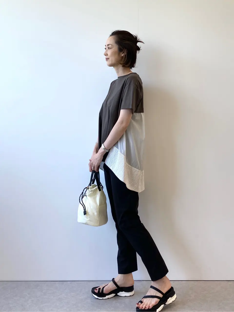 自由区 山田 コーディネート画像