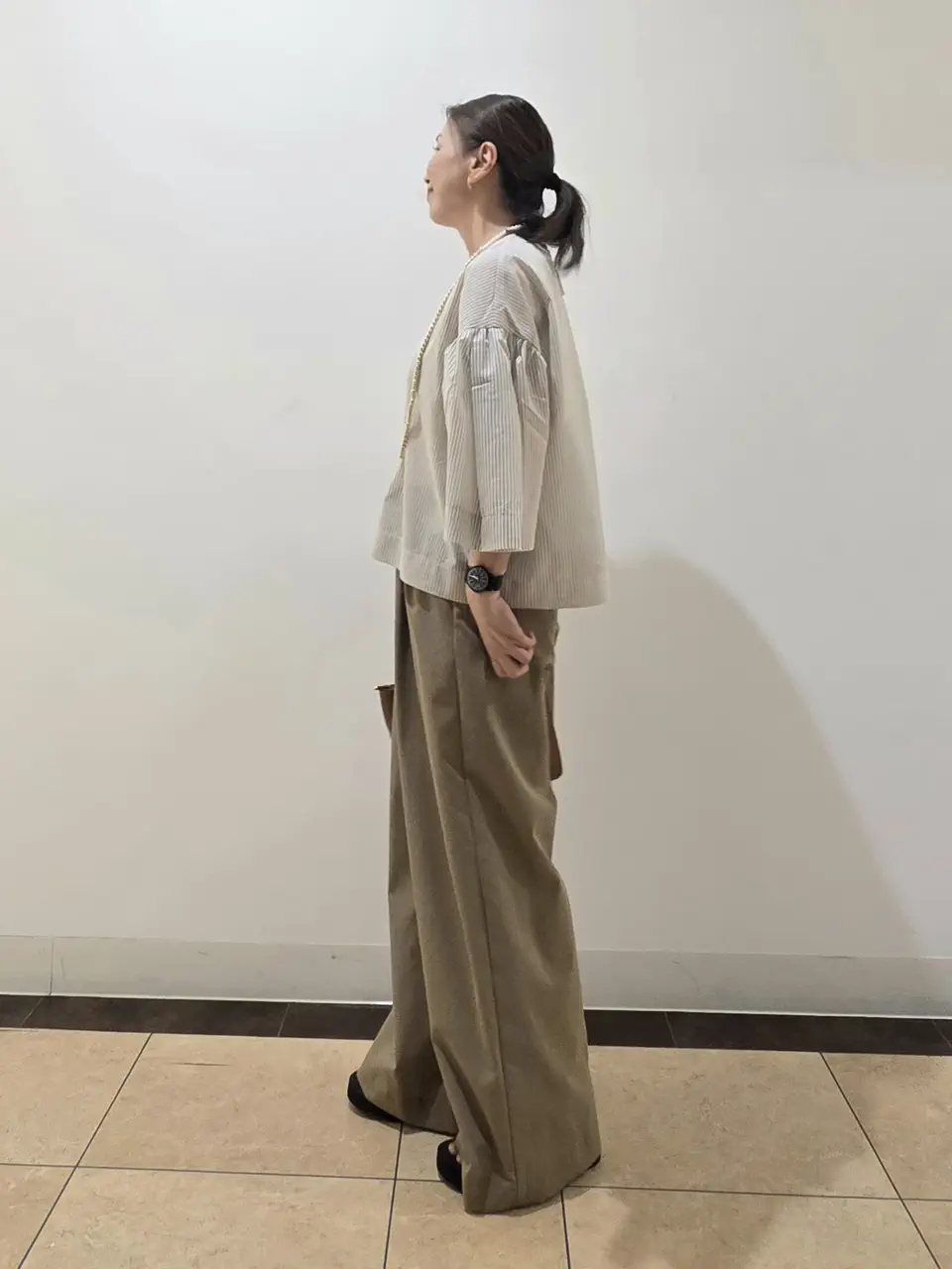 自由区 中川 コーディネート画像