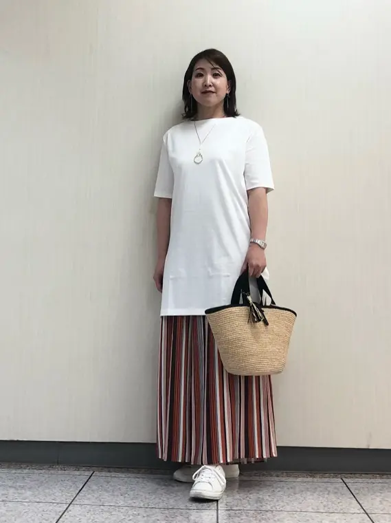 自由区 上島 コーディネート画像