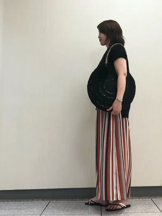 自由区 上島 コーディネート画像