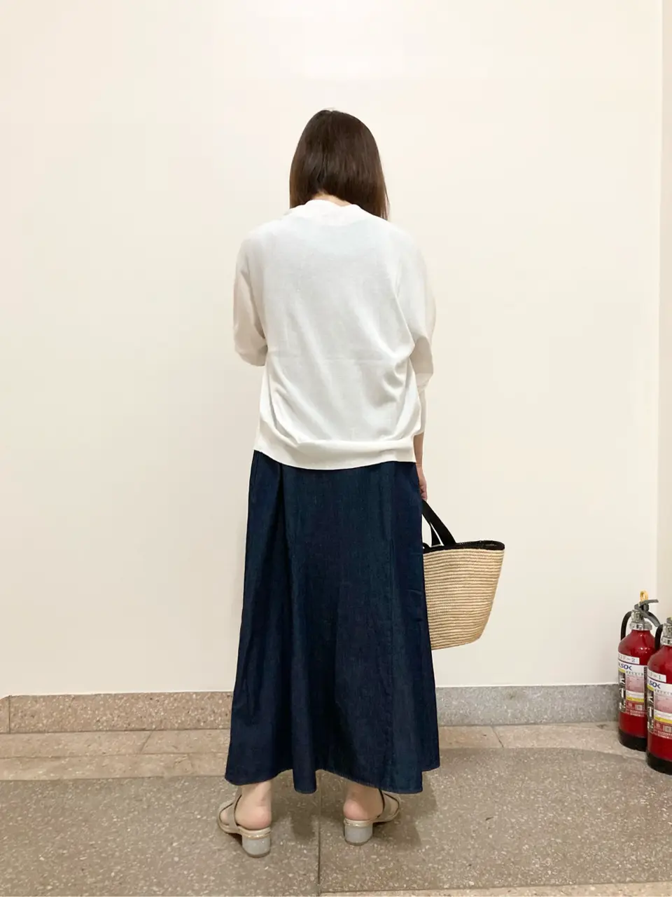 自由区 阿部 コーディネート画像