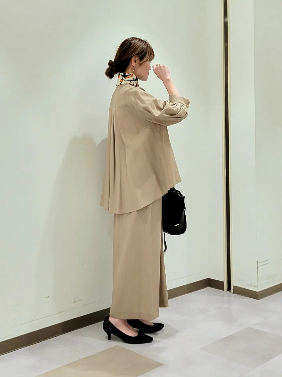 自由区 濱地 コーディネート画像