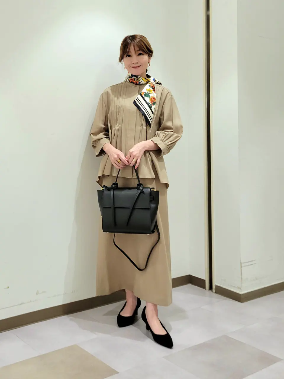 自由区 濱地 コーディネート画像