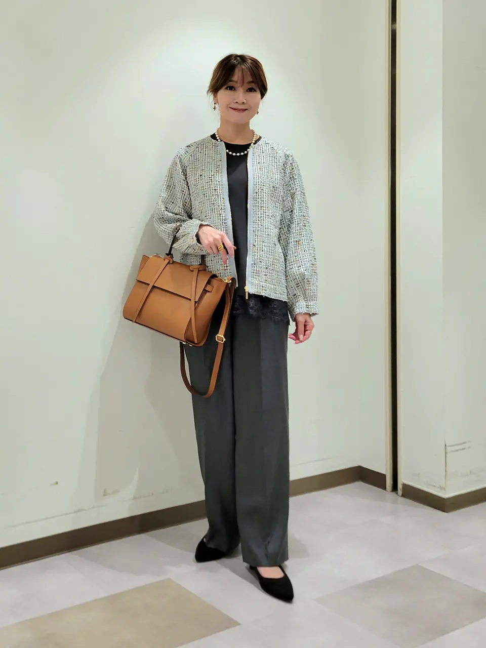 自由区 濱地 コーディネート画像