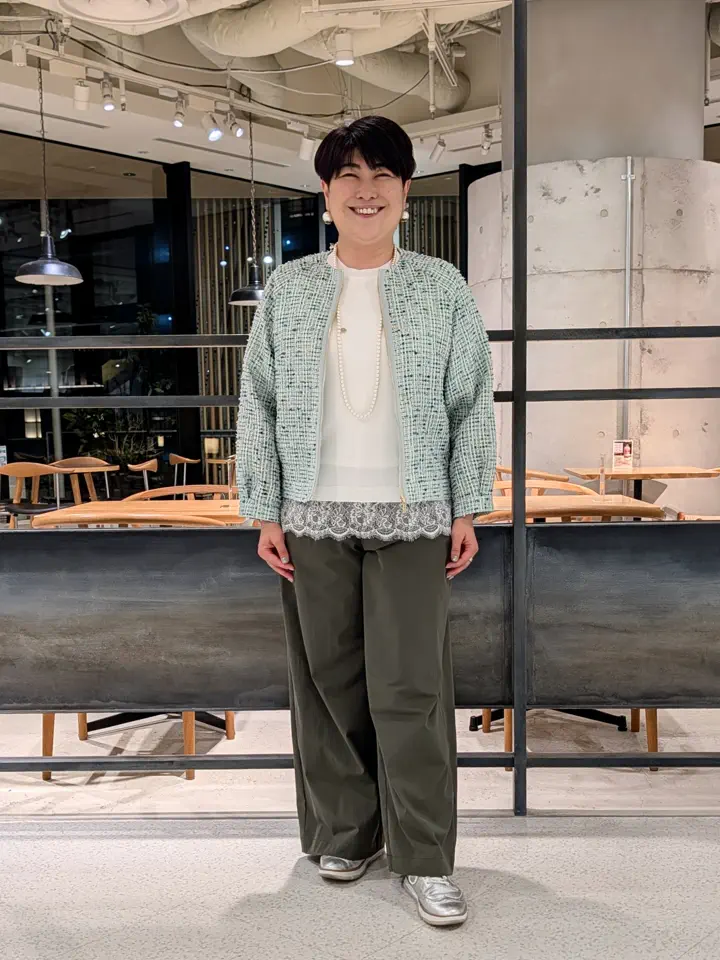 自由区 田中 コーディネート画像