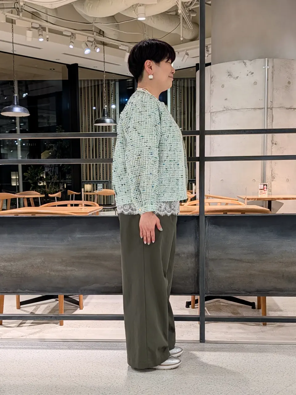 自由区 田中 コーディネート画像
