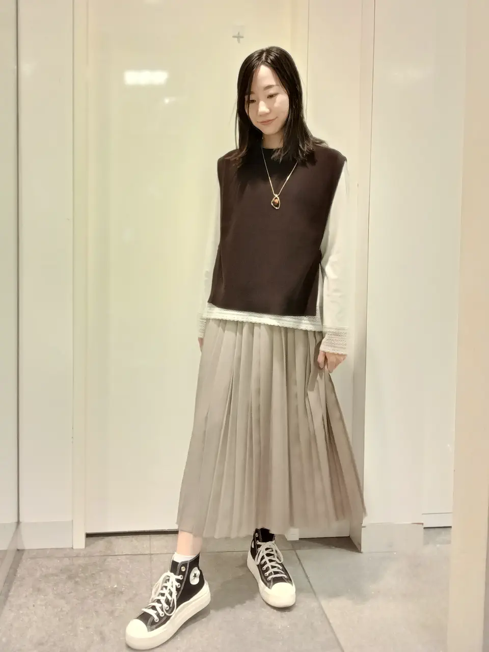 J.PRESS LADIES スタッフ コーディネート画像