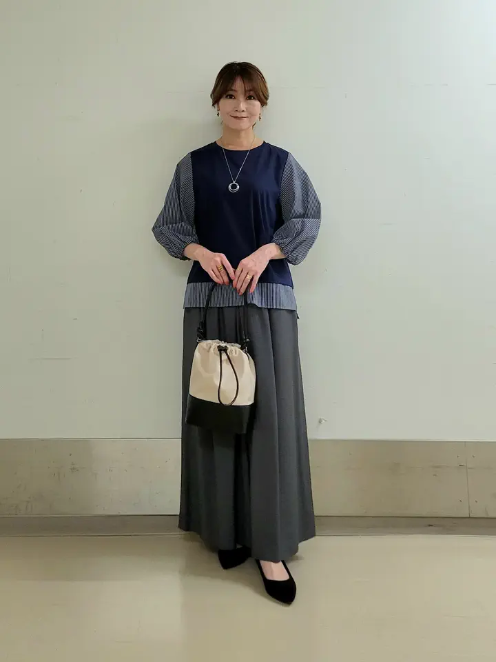 自由区 濱地 コーディネート画像