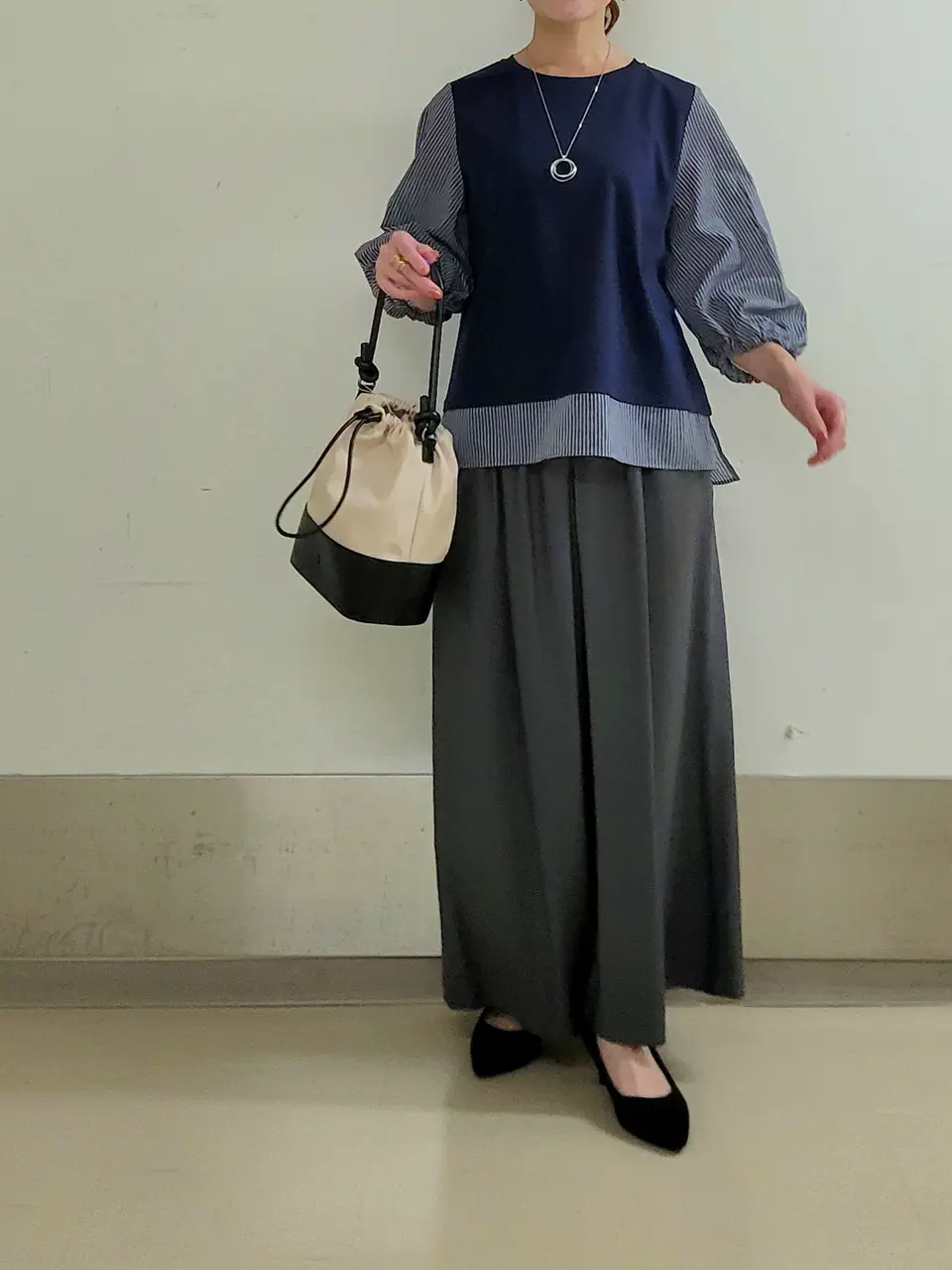 自由区 濱地 コーディネート画像
