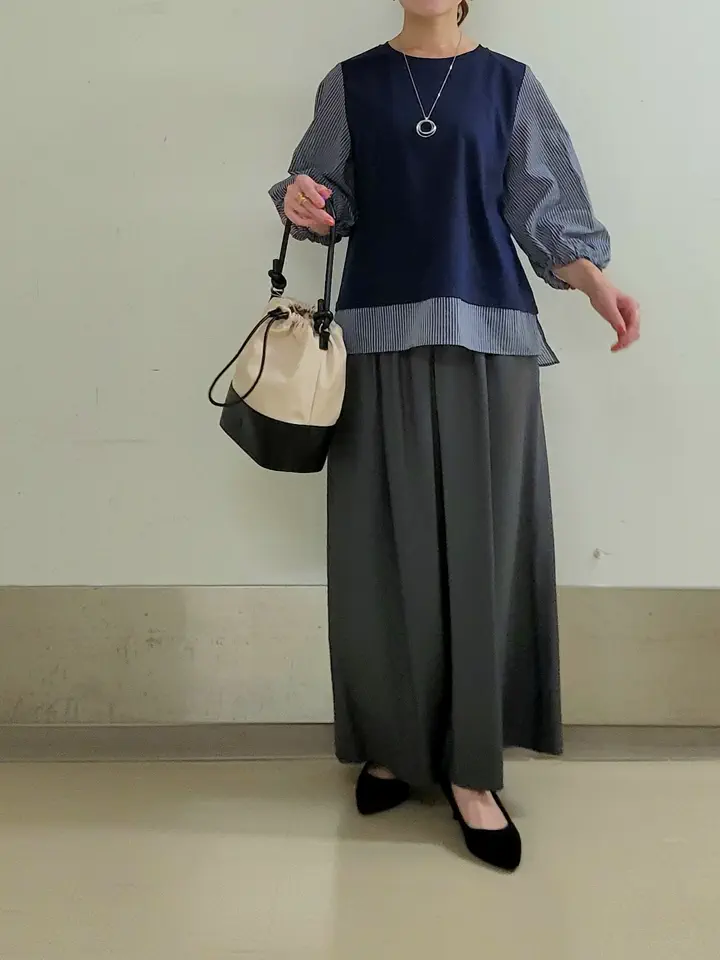 自由区 濱地 コーディネート画像