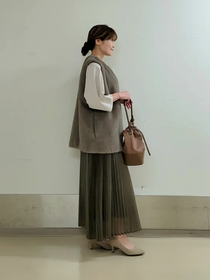 自由区 濱地 コーディネート画像