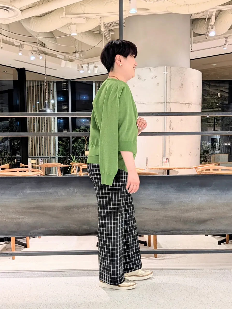 自由区 田中 コーディネート画像