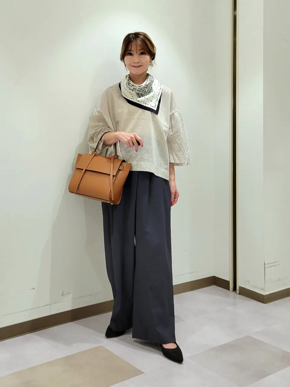 自由区 濱地 コーディネート画像