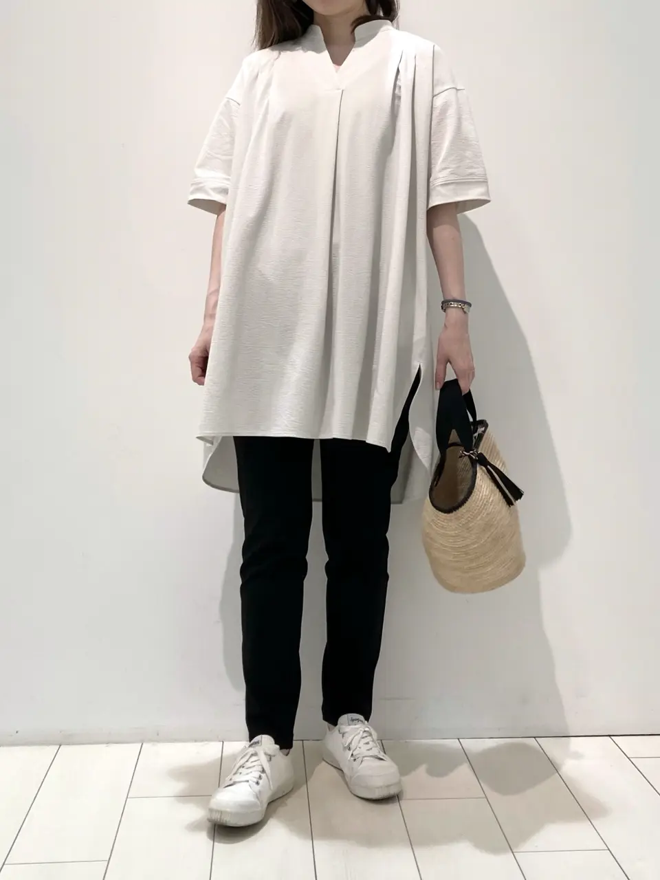 自由区 檀 コーディネート画像