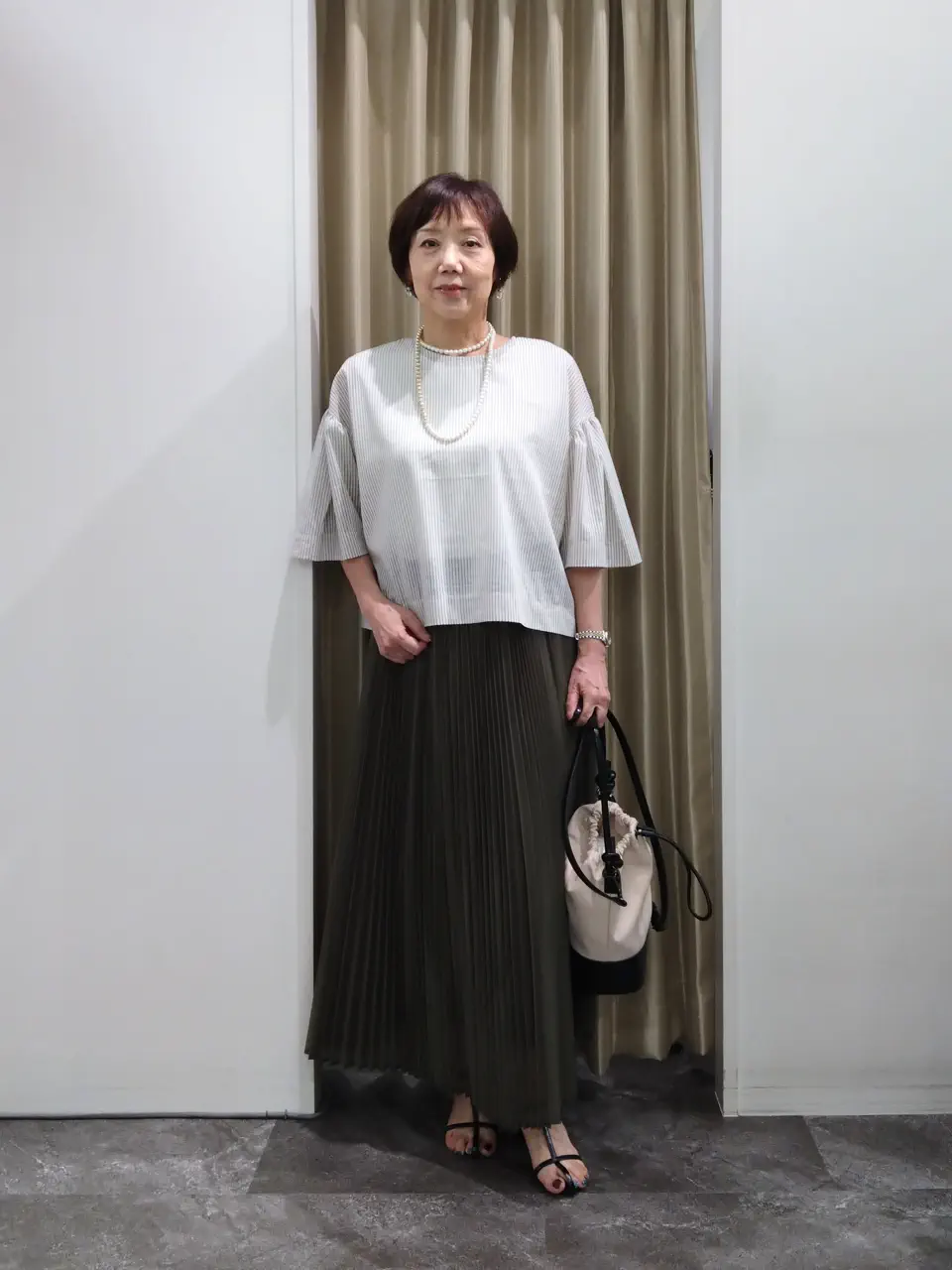 自由区 鶴田 コーディネート画像