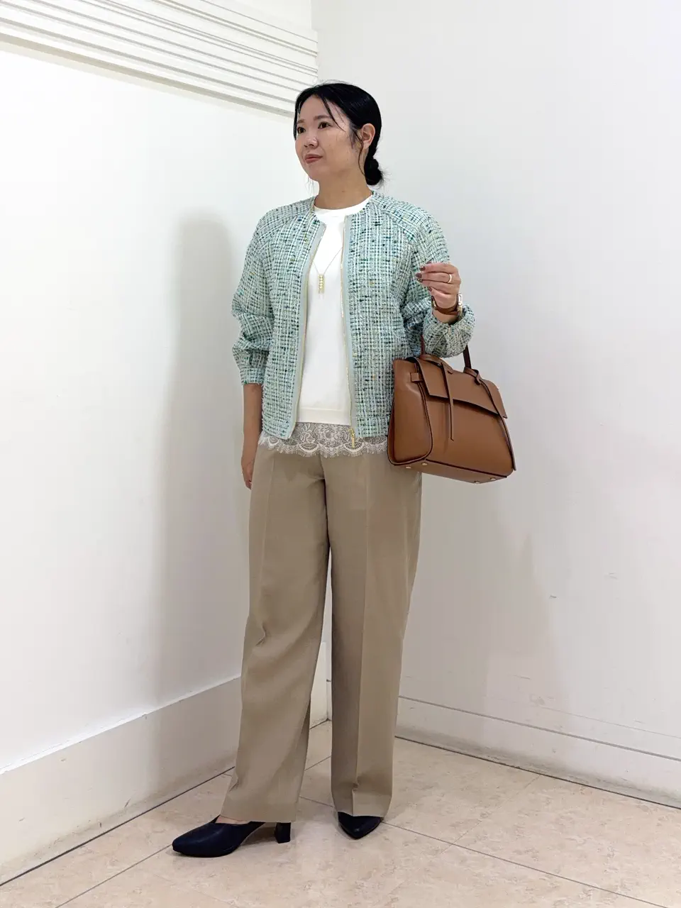 自由区 misato コーディネート画像