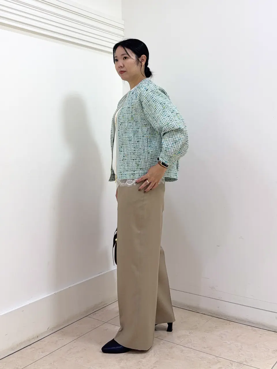 自由区 misato コーディネート画像