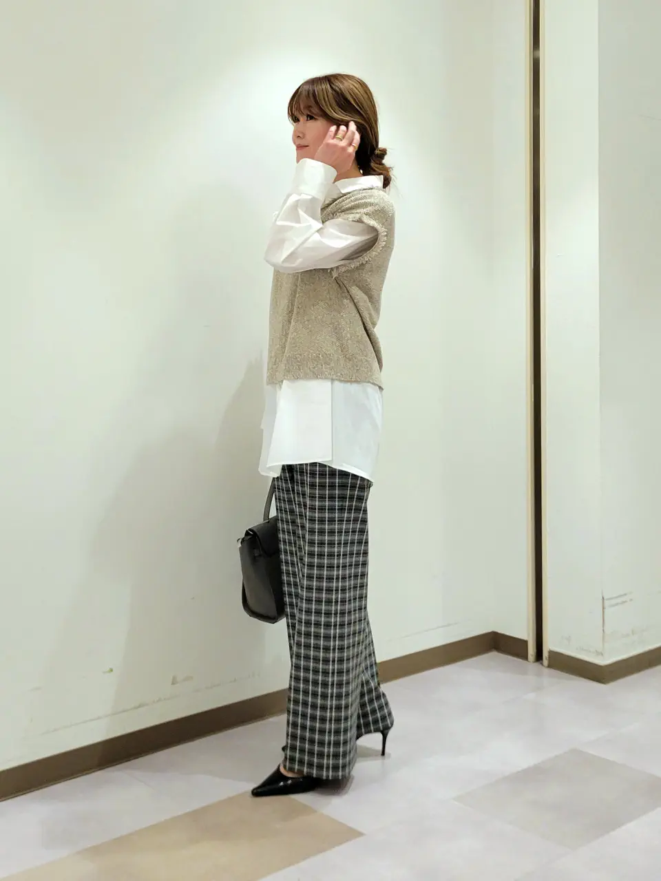 自由区 濱地 コーディネート画像