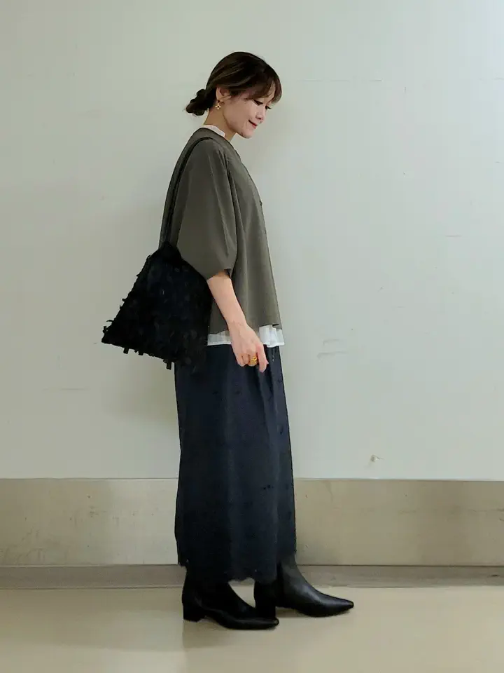 自由区 濱地 コーディネート画像