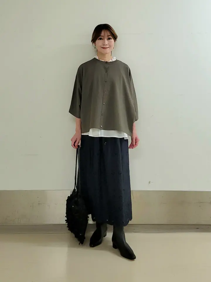 自由区 濱地 コーディネート画像