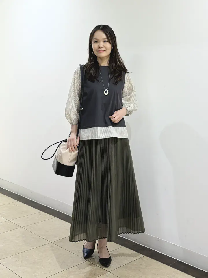 自由区 永石 コーディネート画像