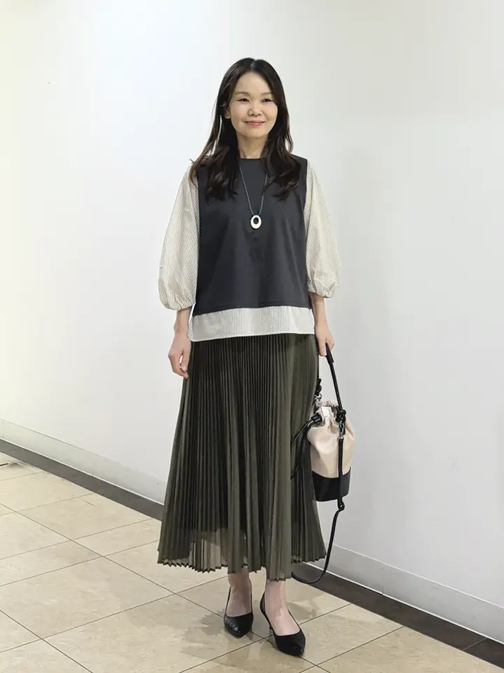 自由区 永石 コーディネート画像