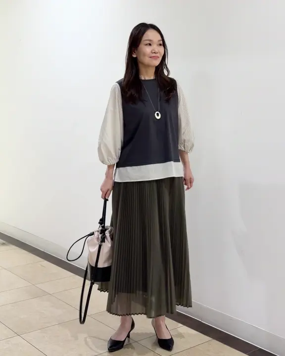 自由区 永石 コーディネート画像