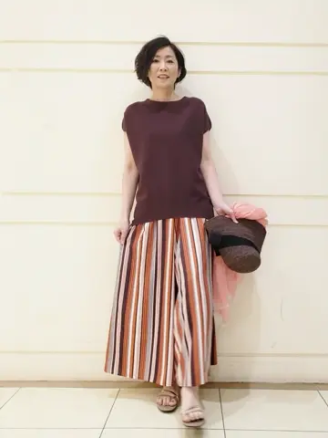 自由区 maruri コーディネート画像