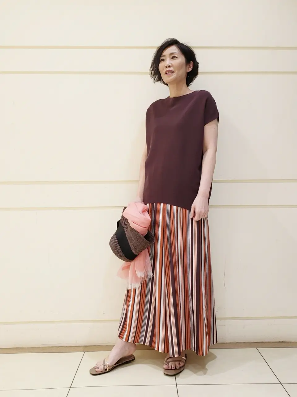 自由区 maruri コーディネート画像