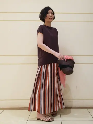 自由区 maruri コーディネート画像