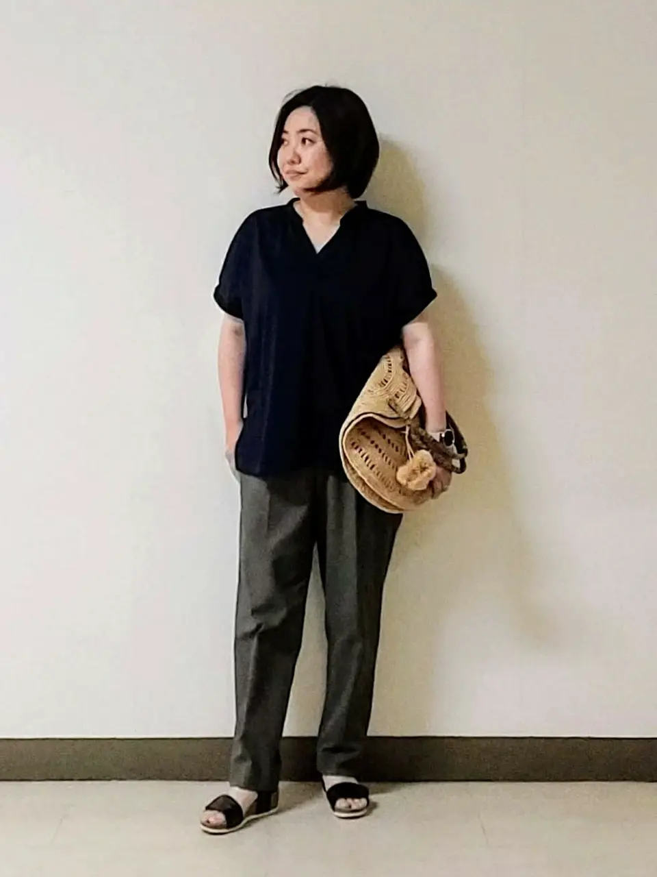 自由区 宇野 コーディネート画像